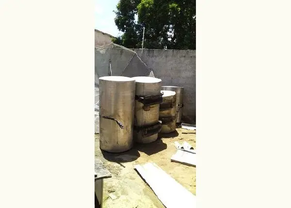 Tanque de diesel 500.00 pequeno 1000.00 o grande