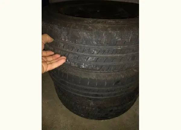 Rodas aro 13 de ferro com pneus