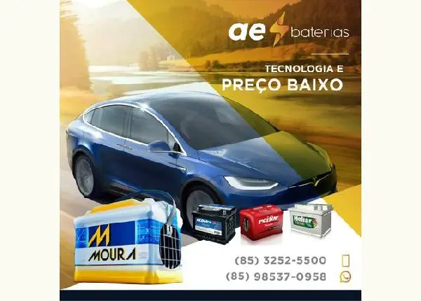Bateria 100Ah da boxer, van e amarok