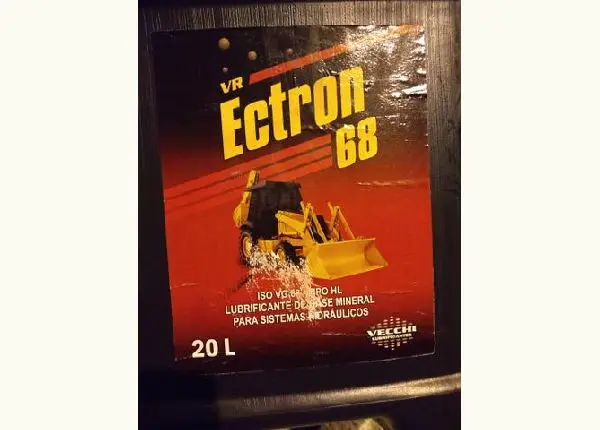 Lubrificante vr ectron 68 20 lts