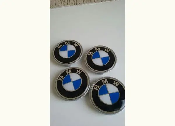 Kit 04 Calotas Centro Rodas Bmw X1, X3, X5, X6