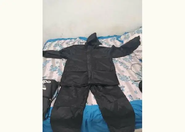 Capa de chuva motoqueiro