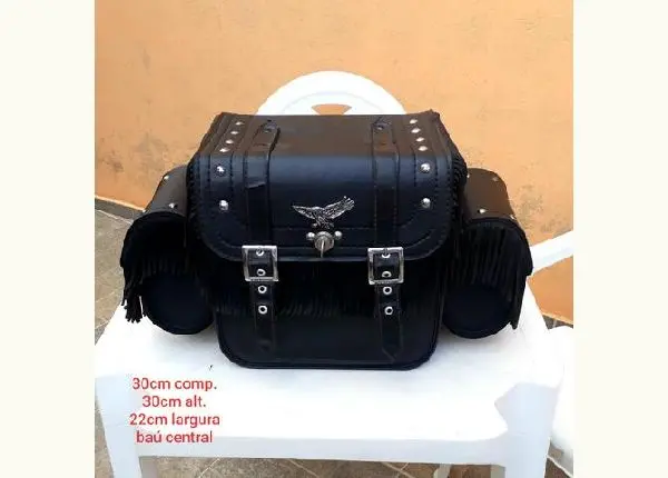 Baú alforge traseiro
