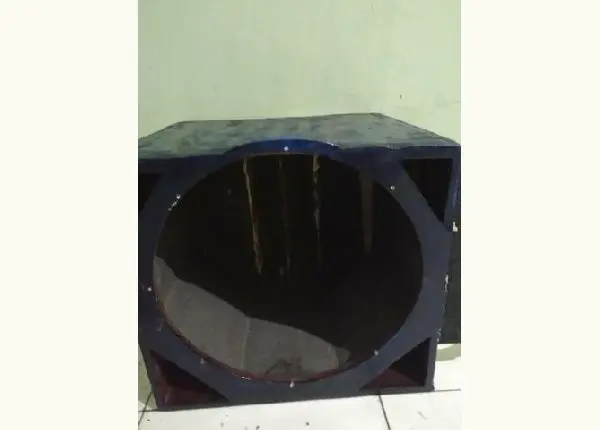Caixote boca de 18 tweeter e drive