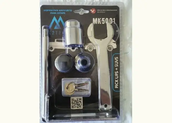 Trava estepe picape hilux e sw4, s10, ranger, frontier