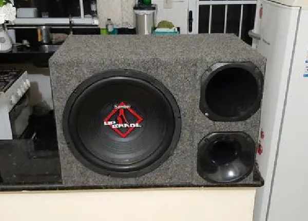 Caixa trio Bomber 350rms(passo cartão)