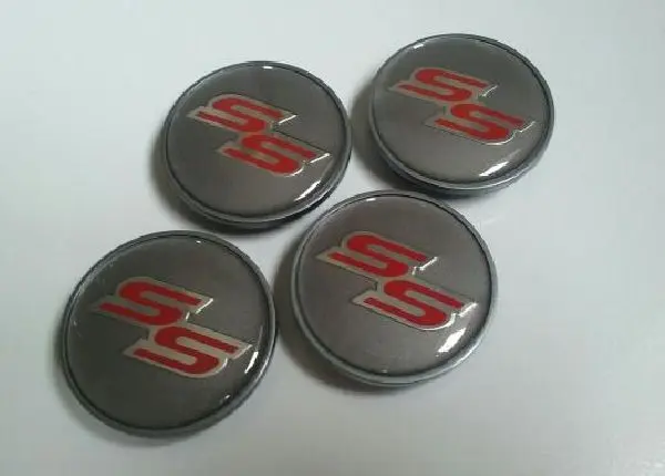 Kit 04 Calotas Centro Rodas GM Corsa SS, Meriva SS, Astra SS