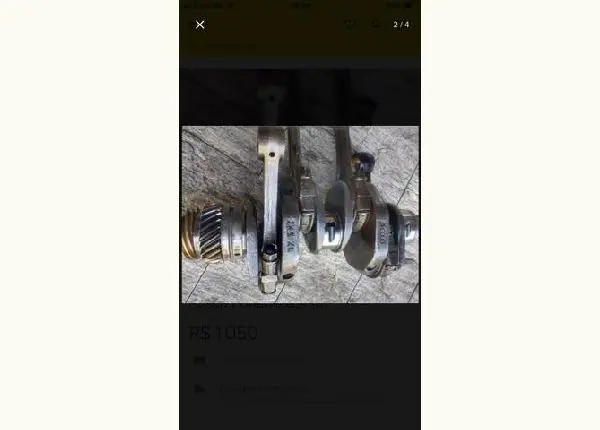 Virabrequim fusca 8 pinos
