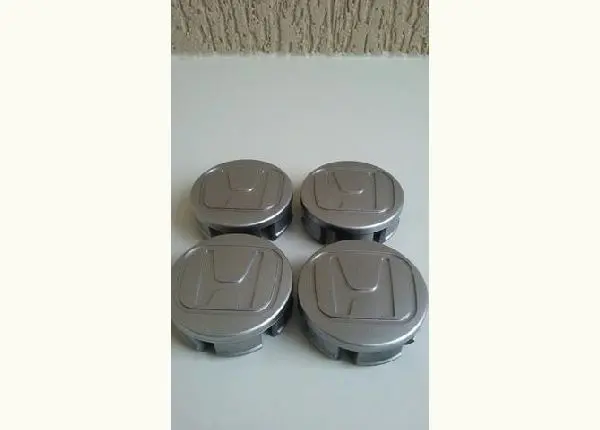 Kit 04 Calotinhas Centro Rodas Honda Fit, City, Civic
