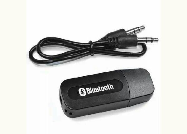 Adaptador Áudio Receptor Música Usb Saída Auxiliar Bluetooth Celular Tv Car
