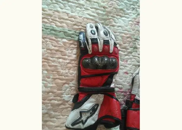 Luva para moto