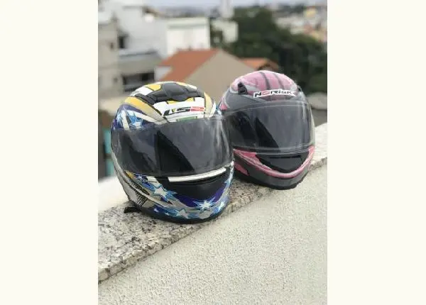 Combo Capacete Ls2 e No Risk