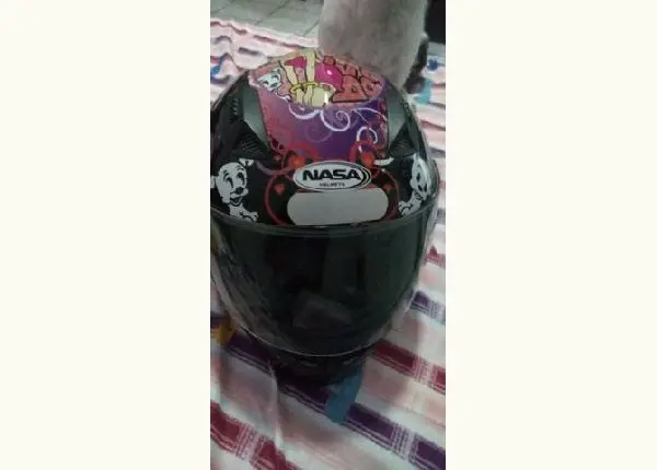 Capacete Betty boop tamanho 60