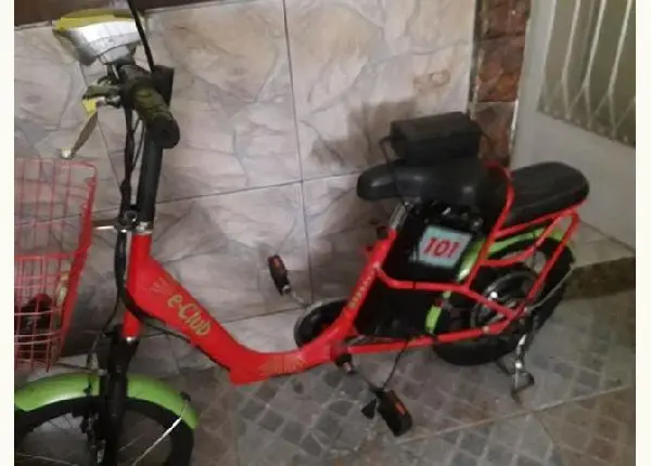 Bicicleta elétrica e-clube