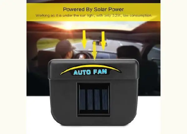 Ventilador Solar de Carro