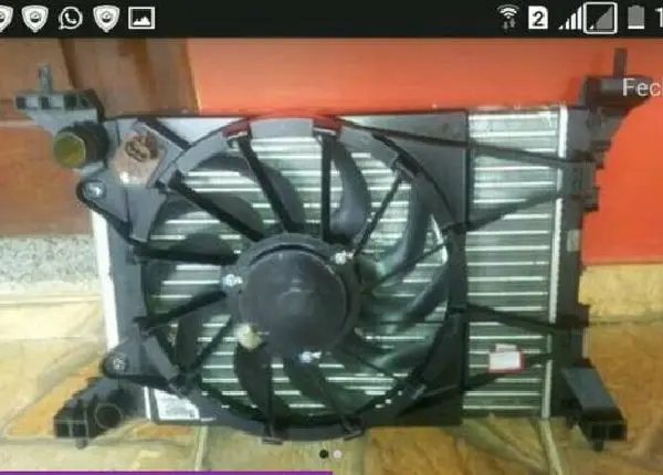 Kit radiador condensador ventoinha