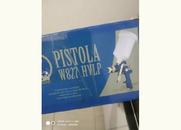 Pistola de pintura hvlp