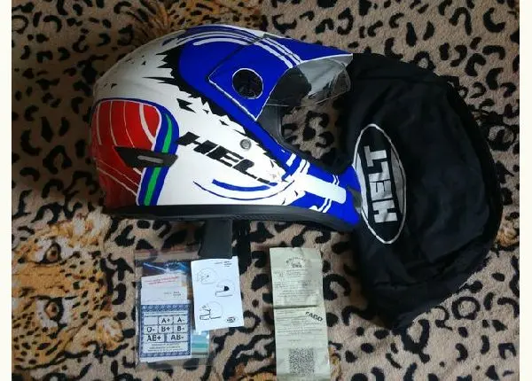 Capacete helt cross vision