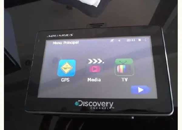 GPS Discovery aquarius
