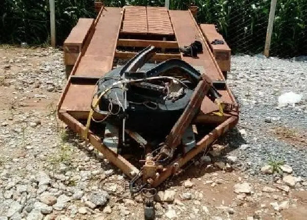 Reboque para carros prancha