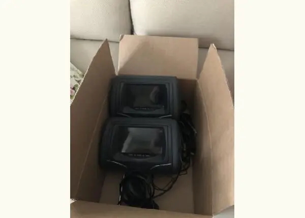Par de Tela DVD de carro