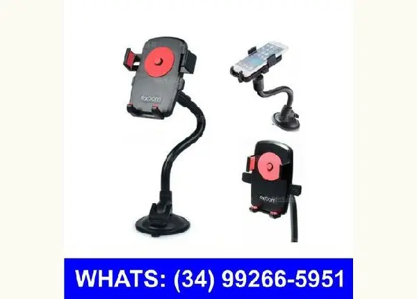 Suportes Celular Veicular Ventosa Vidro * Chame no Whats