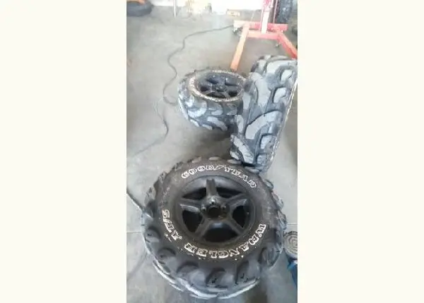 Rodas 15 pneus para trilha