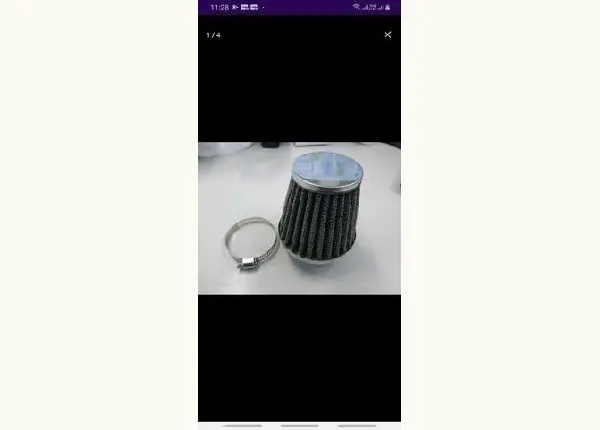 Filtro de ar esportivo