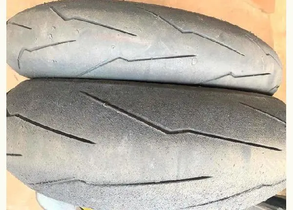 Par de pneus super corsa 120 160 aro 17