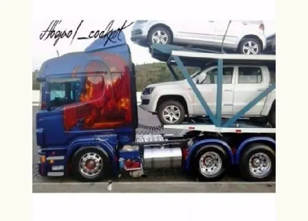 Transporte em caminhao cegonha para todo Brasil