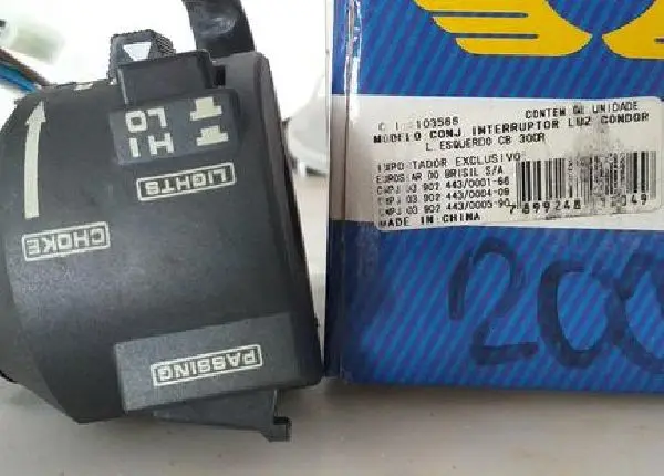 Punho cb 300 lado esquerdo edito