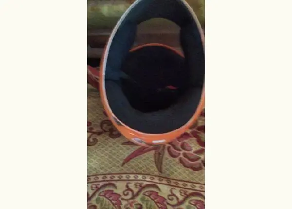 V capacete laranja de moto taxi