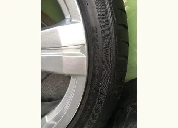 Rodas liga leve aro 18 com pneus aceito cartões e trocas