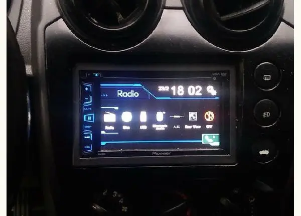 Pioneer dvd c/câmera de ré