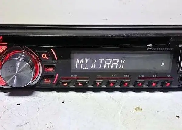 Som carro teipe rádio pionner