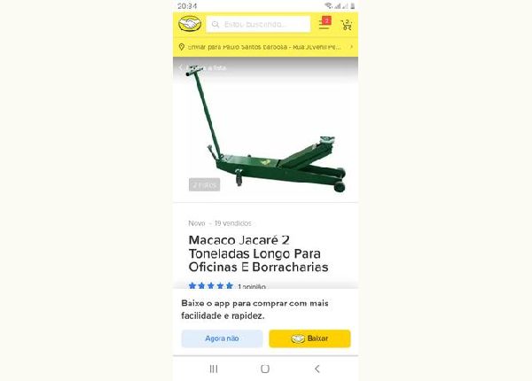 Macaco jacare 2 tons