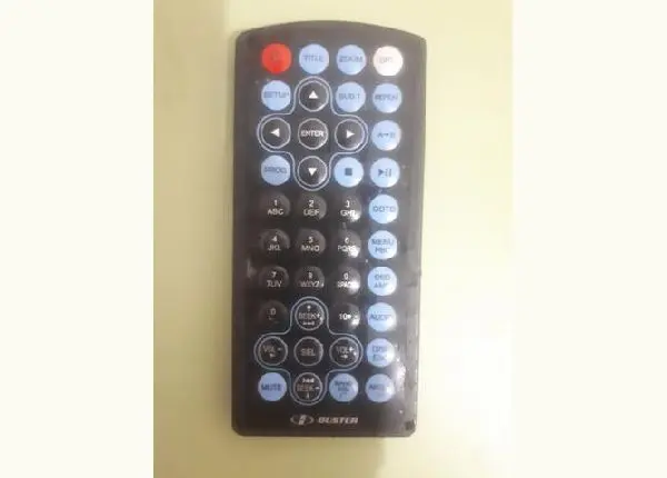 Controle dvd BUSTER