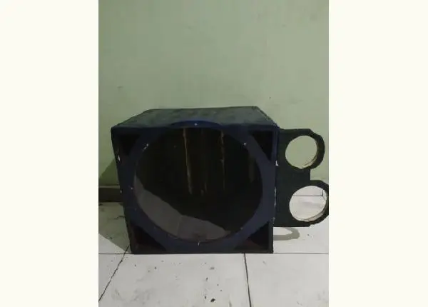 Caixote boca de 18 tweeter e drive