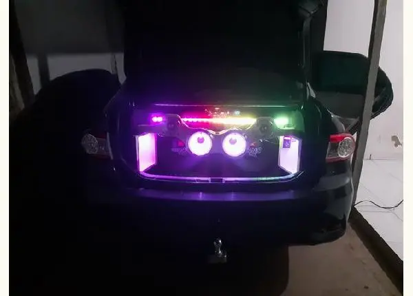 Som automotivo personalizado super novo.
