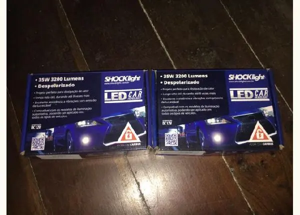 Lâmpadas de LED novas c/ nota fiscal