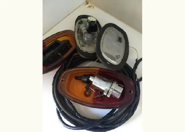 Kit elétrico/lanternas para reboque/carretinha