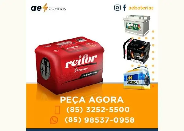Bateria nova da fiorino, hb20 e spin