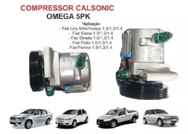 COMPRESSOR+CONDENSADOR UNO VIVACE 1.0/1.3/1.4