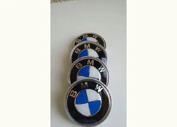 Kit 04 Calotas Centro Rodas Bmw X1, X3, X5, X6