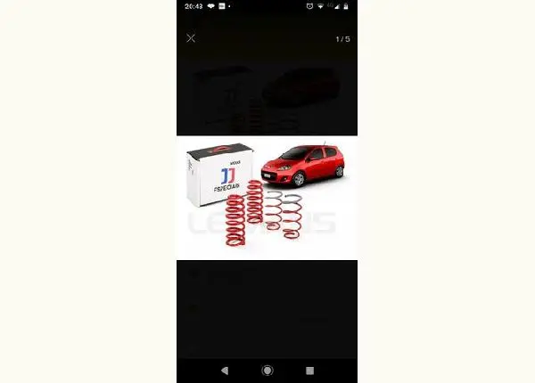 Mola esportiva novo palio