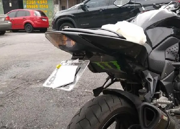 Eliminador de Rabeta Z750+Lanterna de LEAD