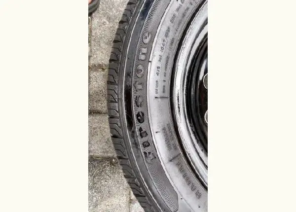 Roda 14 4x100 com pneu