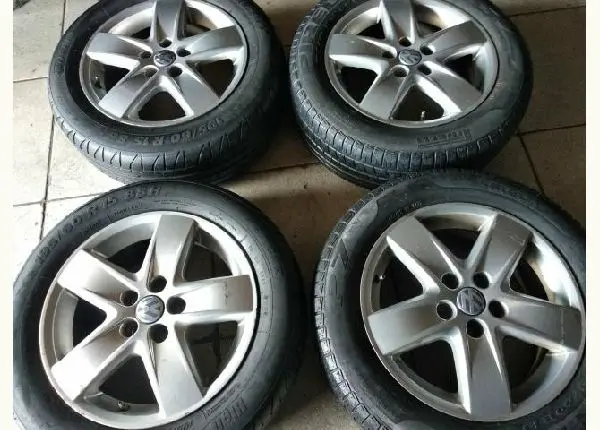 Roda aro 15 do Polo, Golf, Fox
