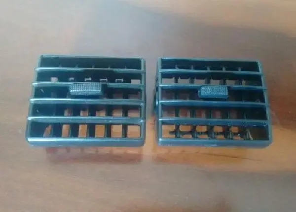 2 difusor de ar painel gol parati saveiro g2