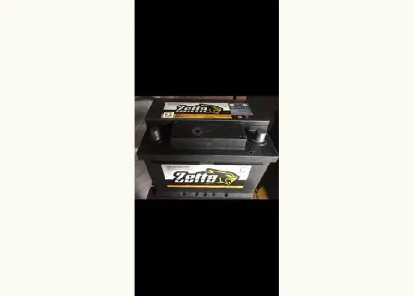 Vendo Bateria Zetta 60 Amperes